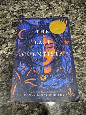 The Last Cuentista Paperbacks Blue & Orange John Newbery Medal Book